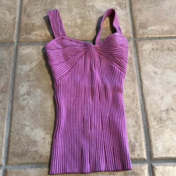bebe Tops - Bebe ribbed tank
